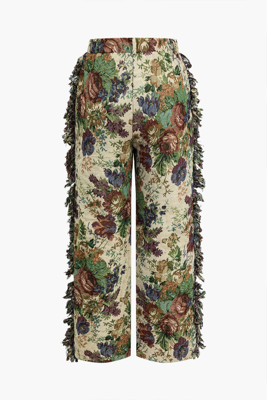 Jara | Extravagantes Zweiteiler-Set mit Bustier & bestickter Cargo-Hose