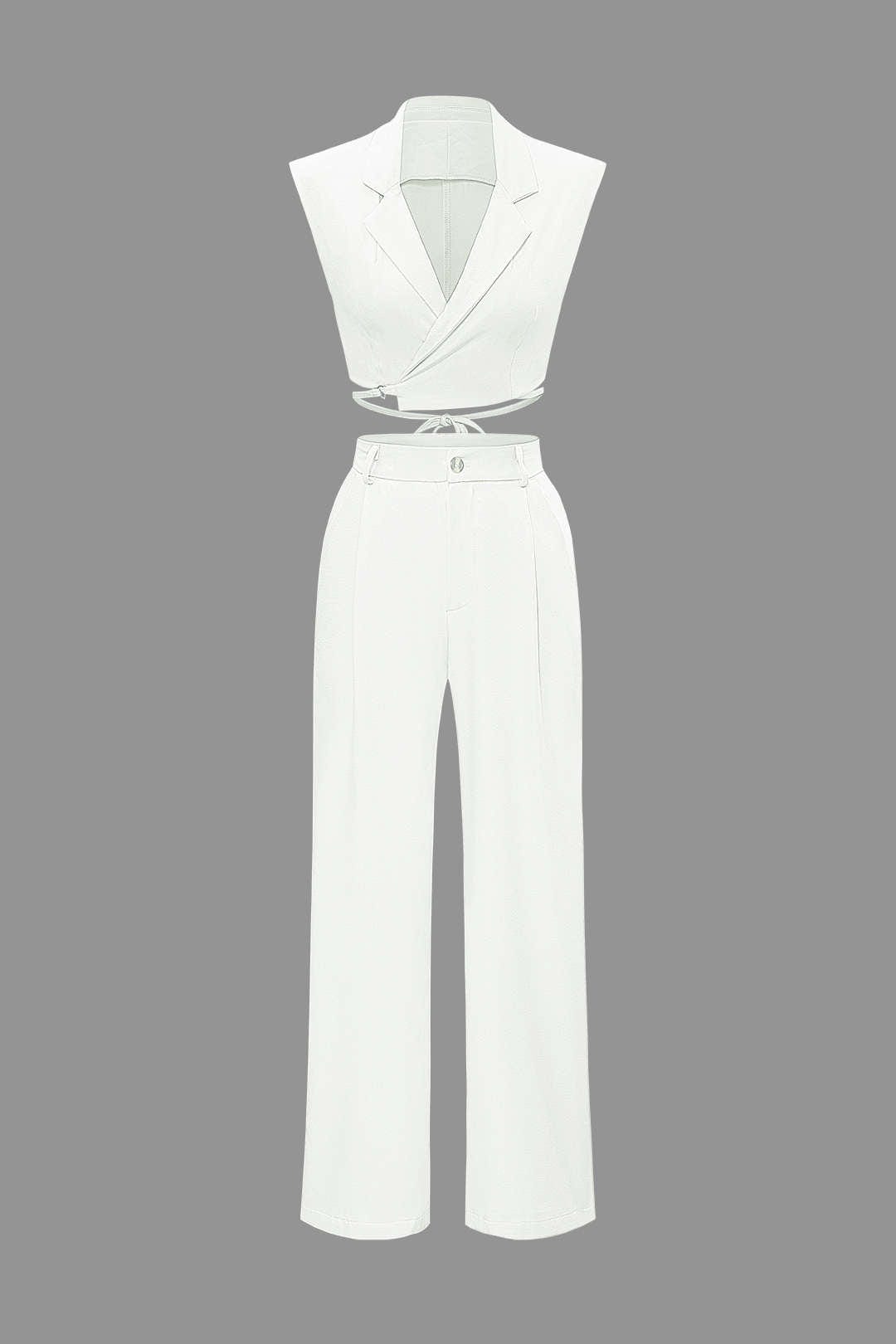 Mira | Elegantes Zweiteiler-Set mit Cropped-Top