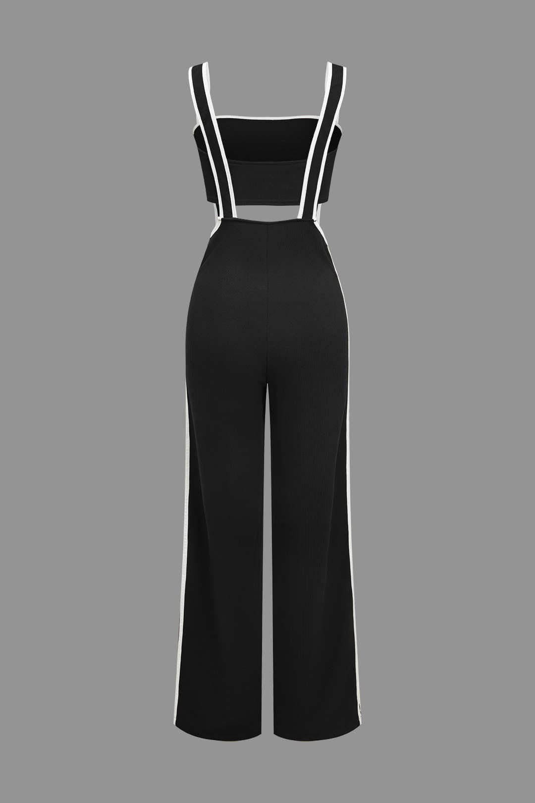 Sabine | Zweiteiler mit Kontrastdetails & Figurschmeichelndem Design
