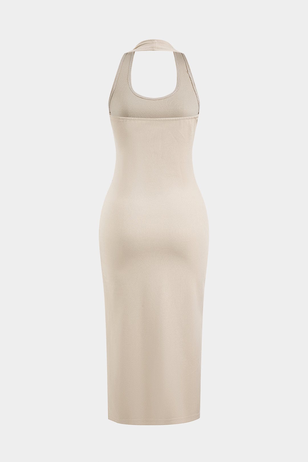 Amira | Träger-Bodycon-Midikleid mit passendem Kapuzenpullover