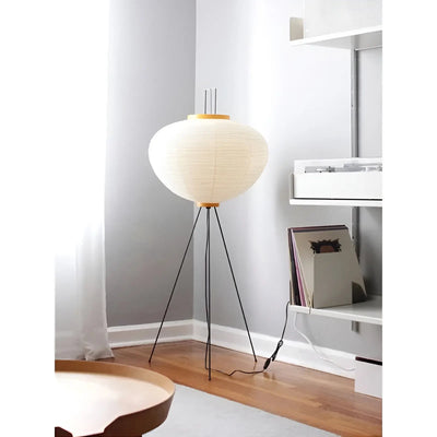 LucaLumen | Wabi-Sabi LED-Stehlampe aus Reispapier – Zeitloses Design mit Natürlicher Ästhetik Zendoo.de