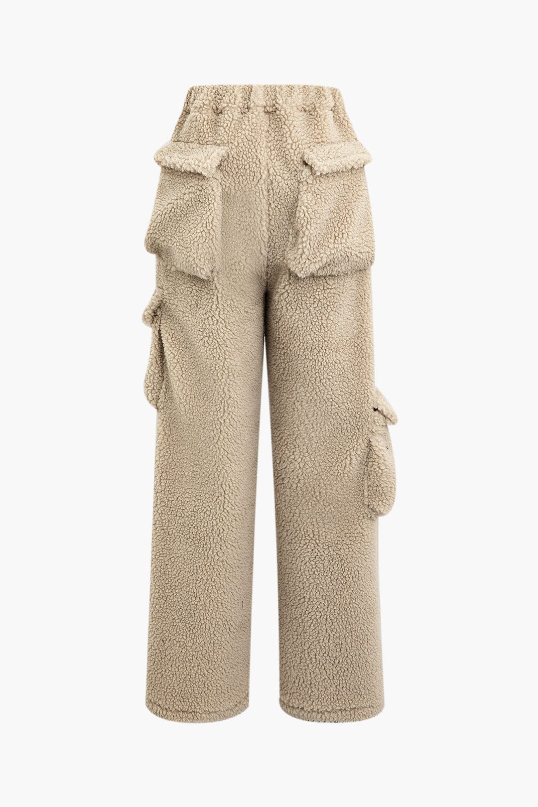 Misha | Teddy-Zweiteiler mit Cargohose & Cropped-Jacke
