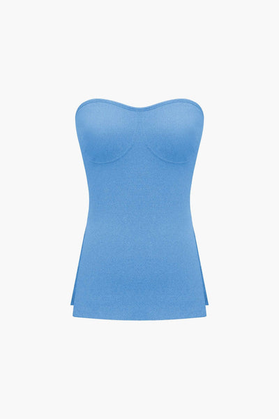 Athena | Elegantes Zweiteiler-Set mit Bustier-Top & Shorts