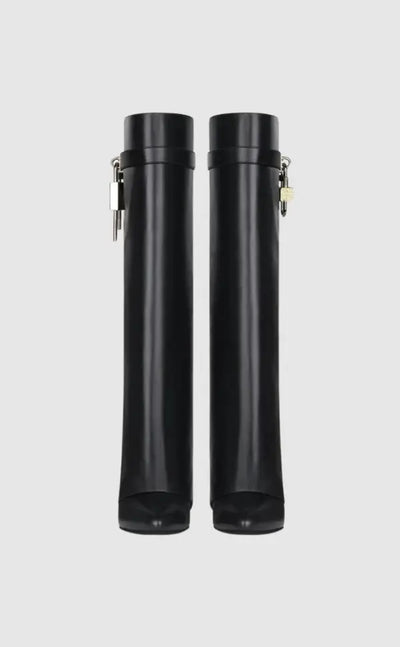 Sophie | Hochwertige Hilary-Stiefel aus Schwarzem Rindsleder – Eleganz und Qualität Zendoo.de