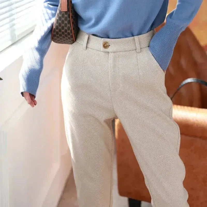 Loes | Damen Wollmix-Hose Zendoo.de
