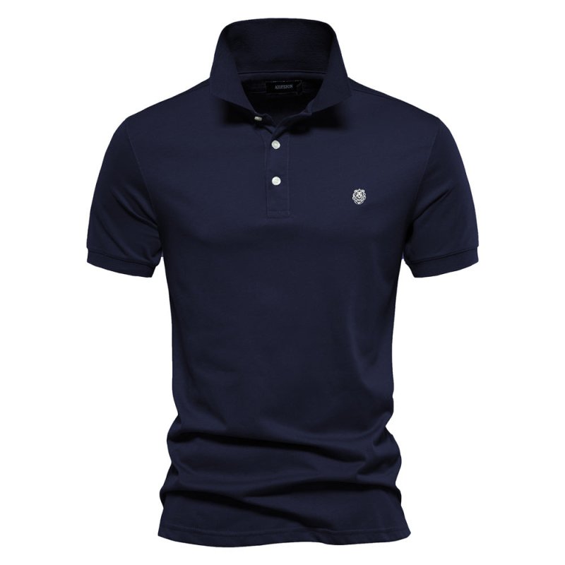 James | Zeitloses, schmal geschnittenes Herren-Poloshirt