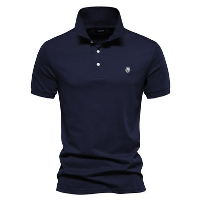 James | Zeitloses, schmal geschnittenes Herren-Poloshirt