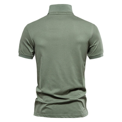 James | Zeitloses, schmal geschnittenes Herren-Poloshirt