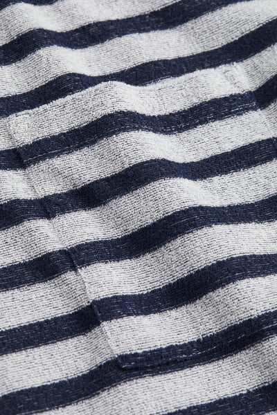 Gestreiftes Strick-Poloshirt | Maritime Eleganz mit modernem Touch
