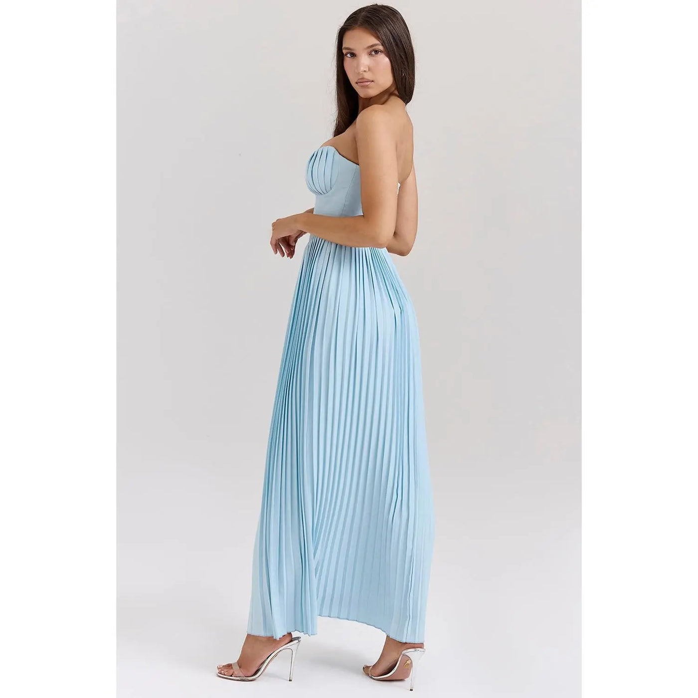 Clara | Luxuriöses Schulterfreies Maxikleid Zendoo.de
