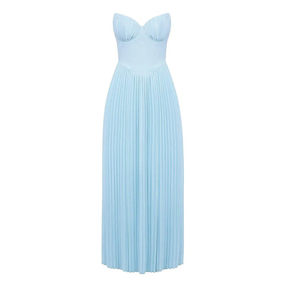 Clara | Luxuriöses Schulterfreies Maxikleid Zendoo.de