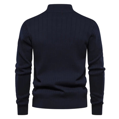 Steven | Strickpullover mit Reißverschluss