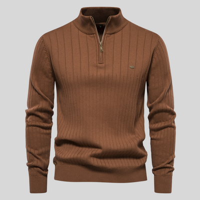 Steven | Strickpullover mit Reißverschluss