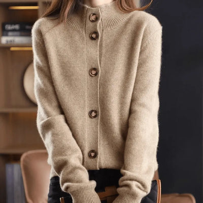 Anny | Luxuriöse Kaschmir-Strickjacke Zendoo.de