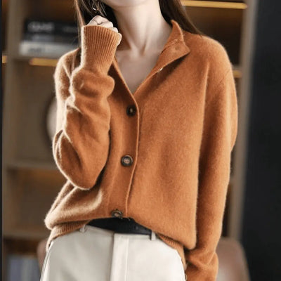 Anny | Luxuriöse Kaschmir-Strickjacke Zendoo.de