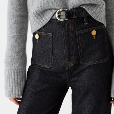 Mia | Komfortable Jeans mit weitem Bein Zendoo.de