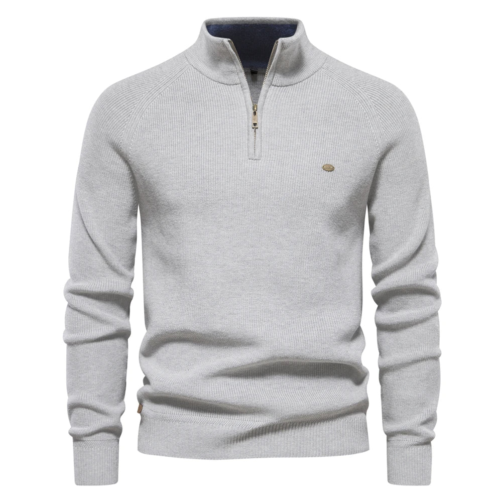 Steven | Strickpullover mit Reißverschluss
