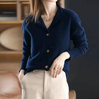 Anny | Luxuriöse Kaschmir-Strickjacke Zendoo.de