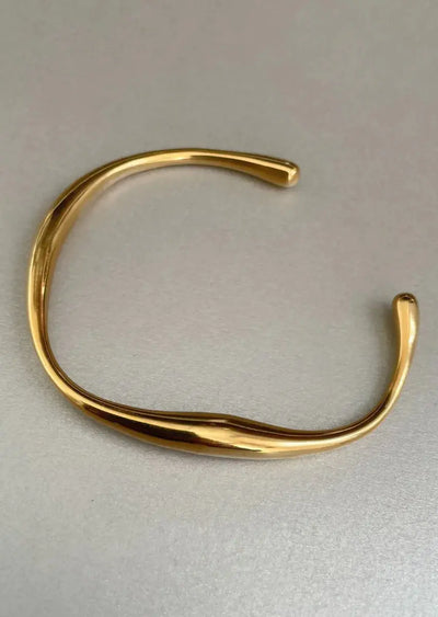 Lena | Golden Manschettenarmband Zendoo.de
