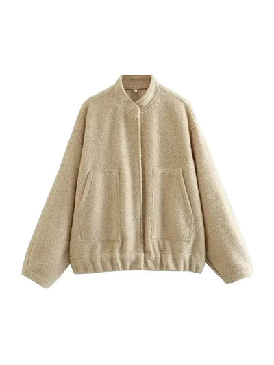 Aliah | Oversized Bomber Jacke Zendoo.de