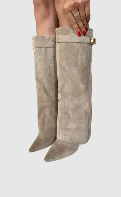 Johanna | Elegante Stiefel – Perfekte Kombination aus Stil und Komfort Zendoo.de