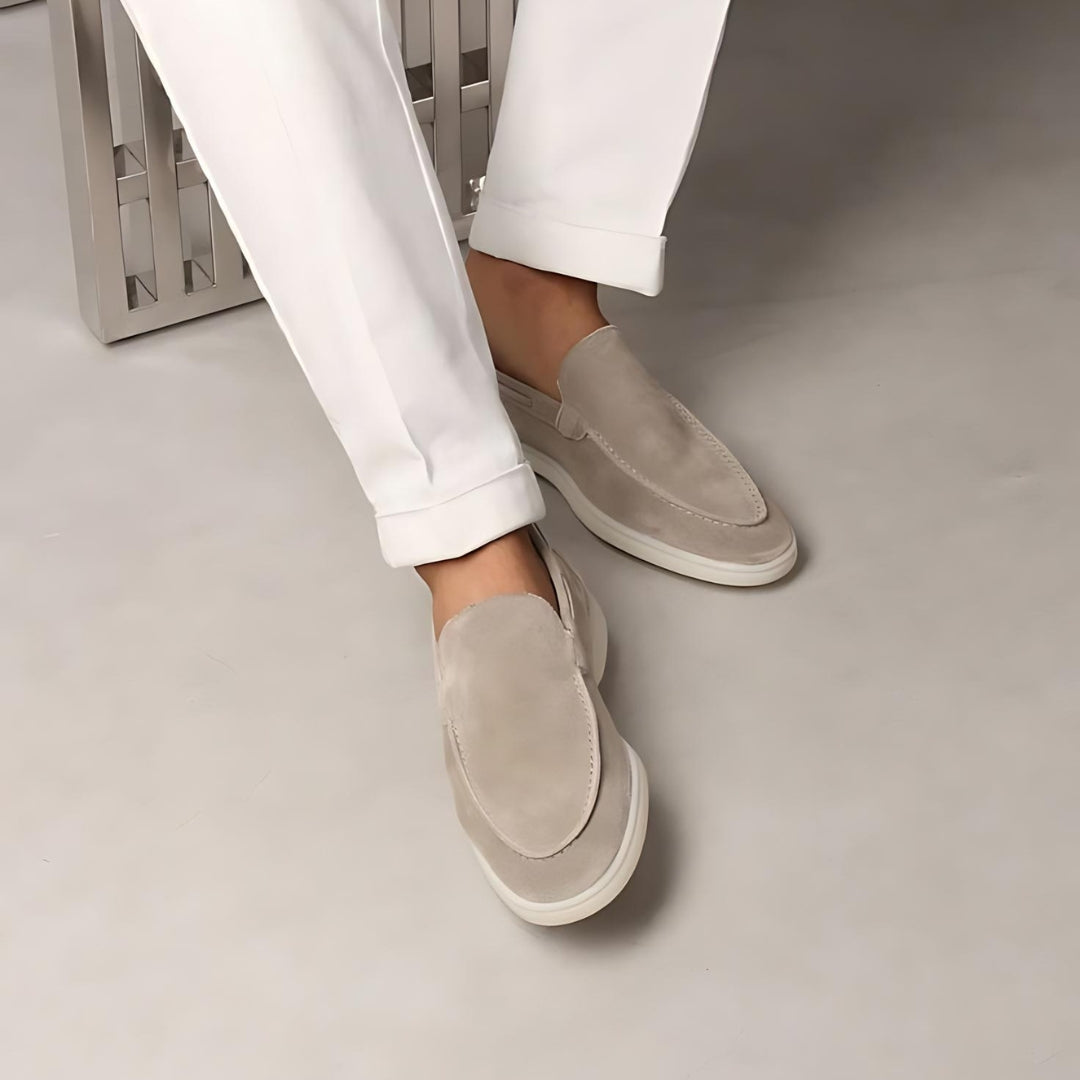 Xavier | Hochwertige Herren-Loafer aus Wildleder