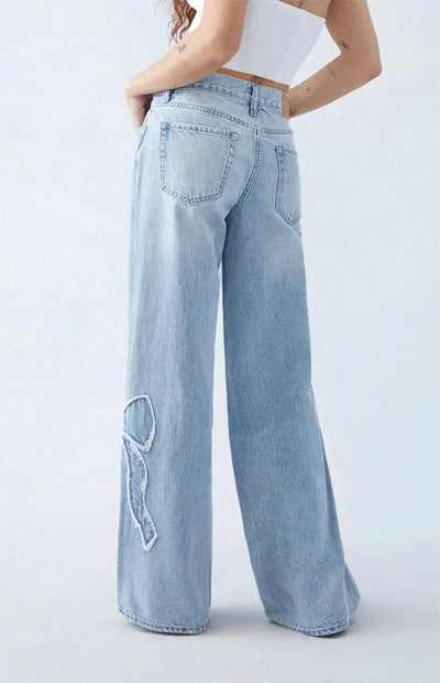 Yasmin | Bow Baggy Jeans Zendoo.de