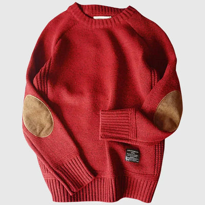 Bruno | Gestryckter Winterpullover