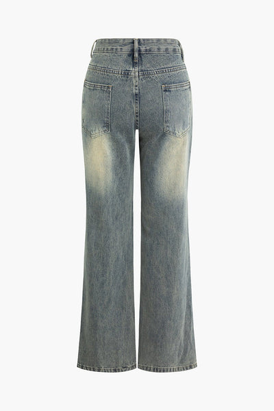 Louisa | Retro Denim mit hoher Taille
