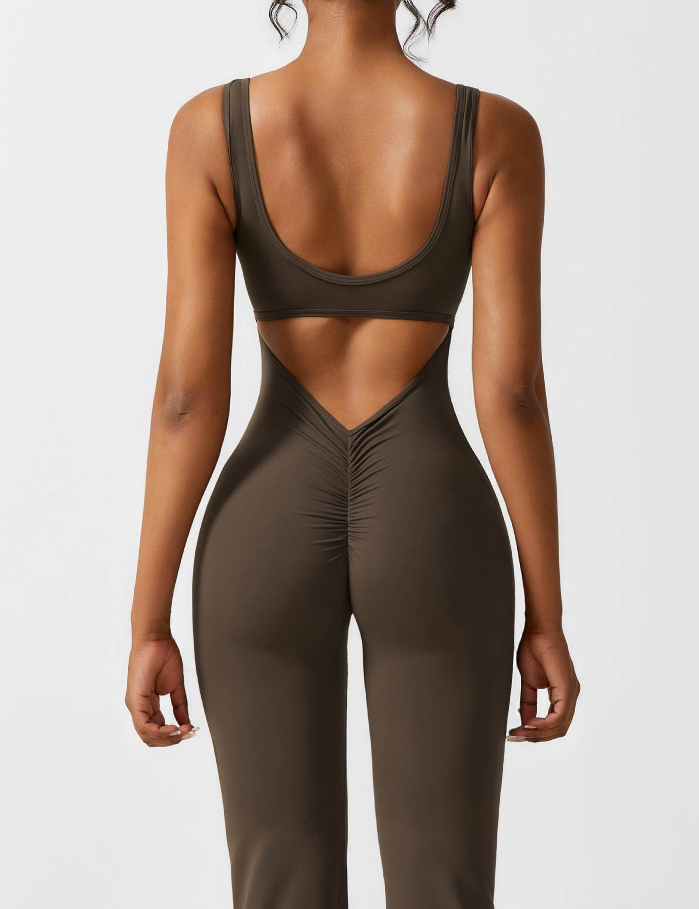 Sienna | Rückenfreier Flare-Jumpsuit