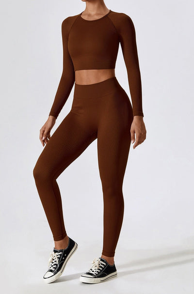 Zahara | Nahtloses Zweiteiliges Sport-Set
