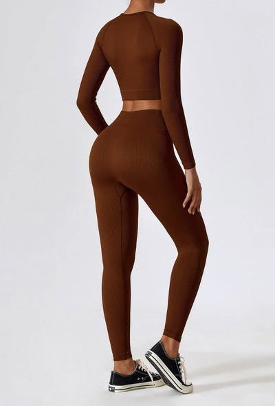 Zahara | Nahtloses Zweiteiliges Sport-Set