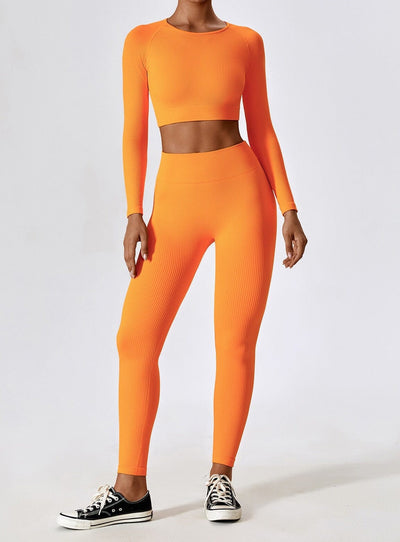 Zahara | Nahtloses Zweiteiliges Sport-Set